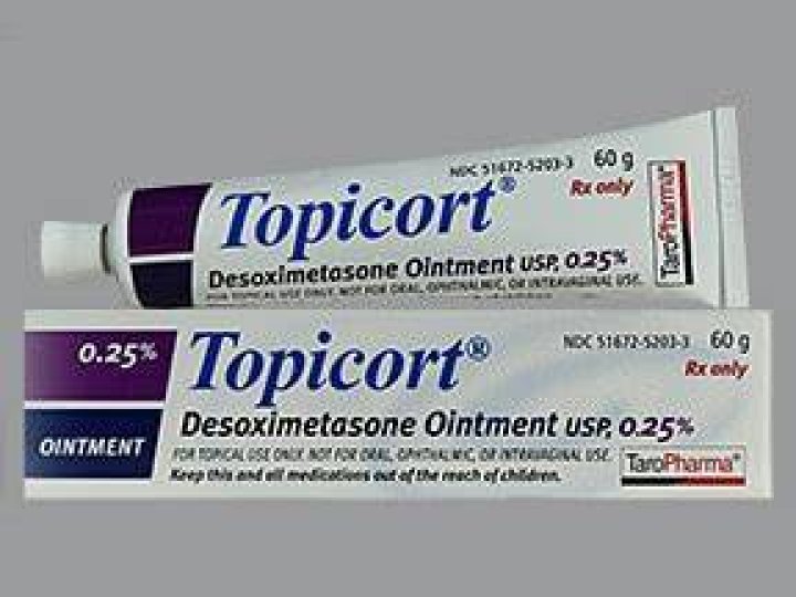Can Topicort be used on the face?
