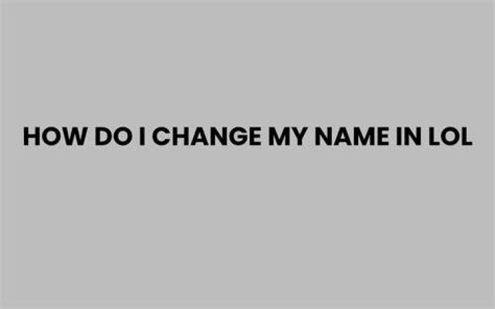 How do I change my LVM name?