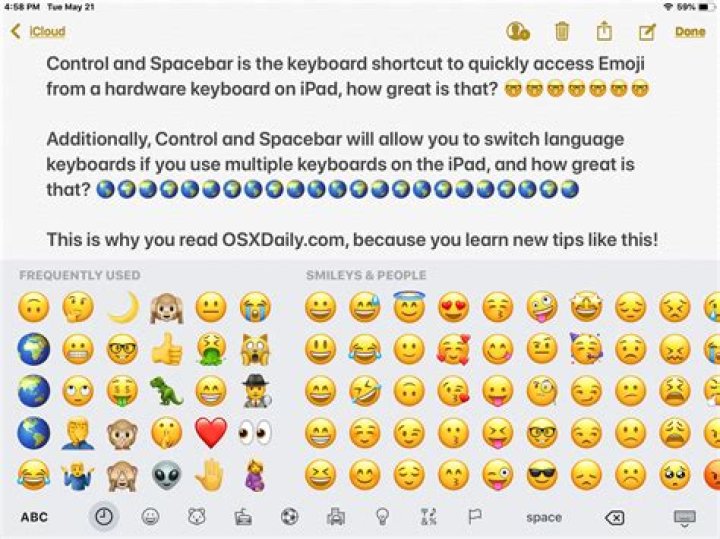 How do you type emoticons on iPhone?