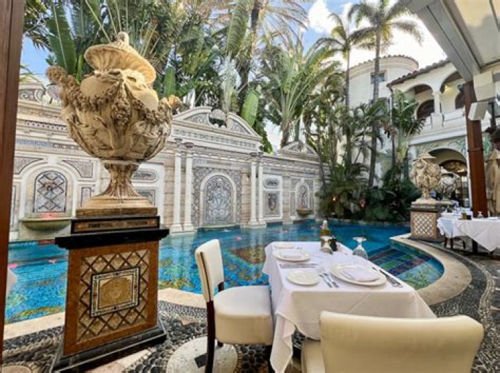 How much is dinner at the Versace mansion?