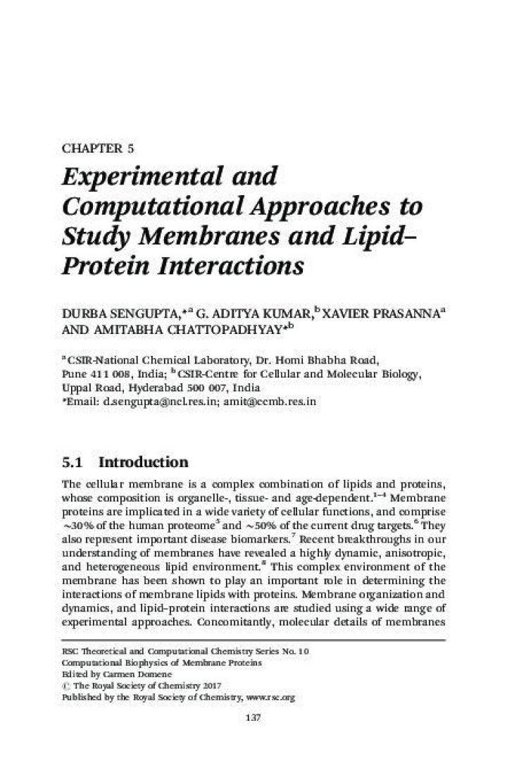 How to study lipid protein interactions?