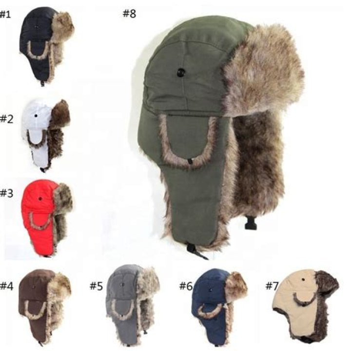 What are the hats called with the flaps?