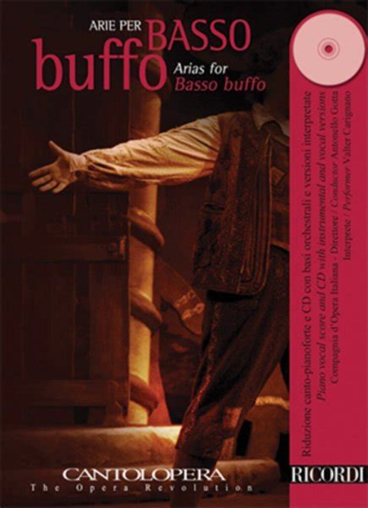 What does basso buffo mean in music?
