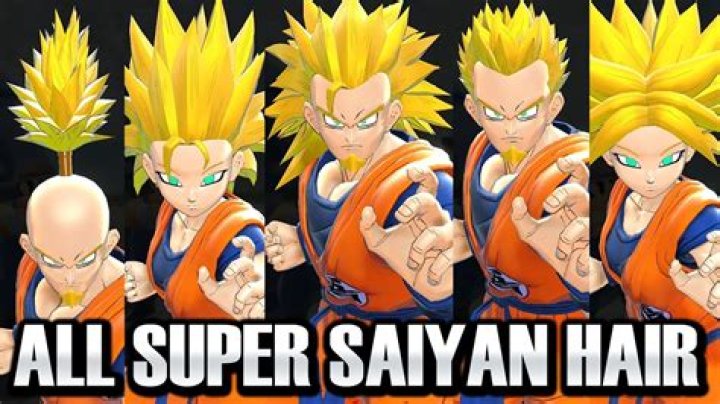 What is Saiyan hair like?