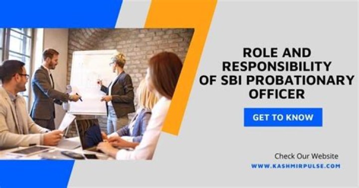 What is the role of probationary officer?