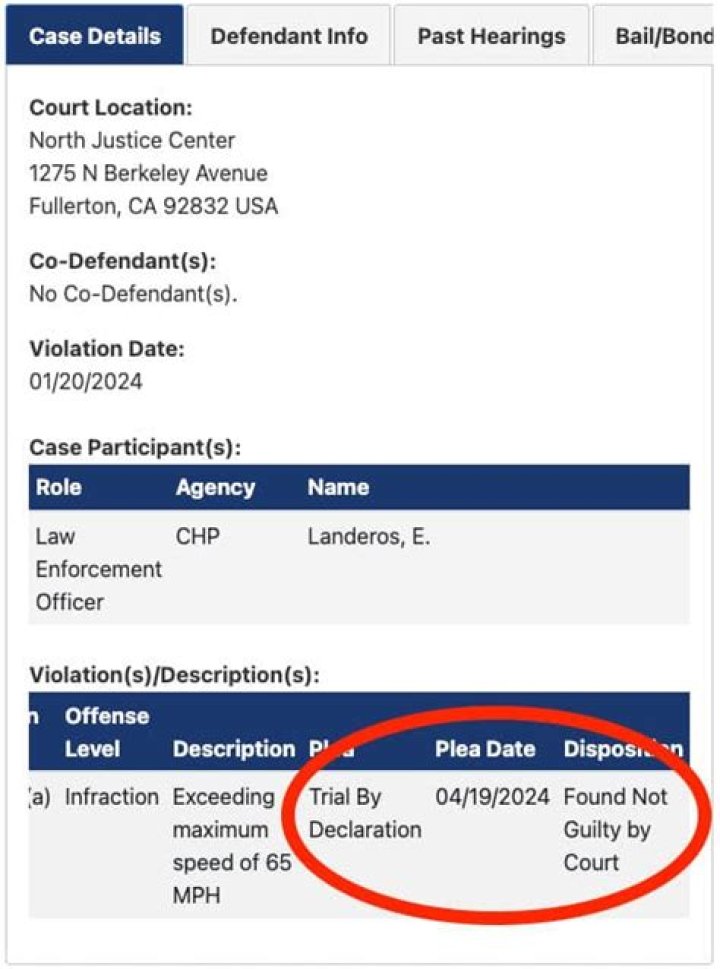What is violation VC 23123 a?
