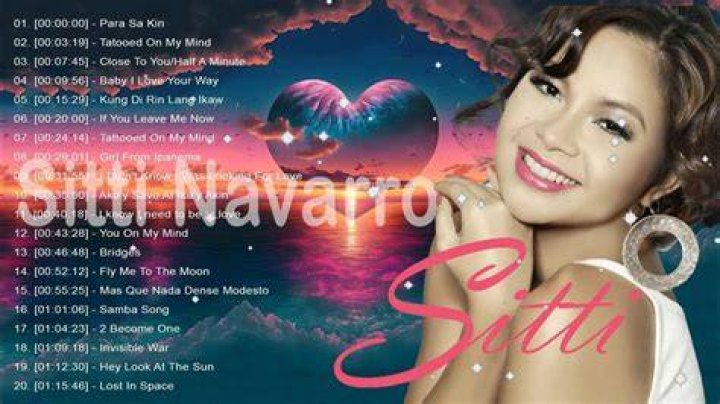 What kind of music does Sitti Navarro usually sing?